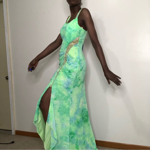 Y2K | LE GALA MON CHERI Mermaid Prom Dress - Picture 4 of 15